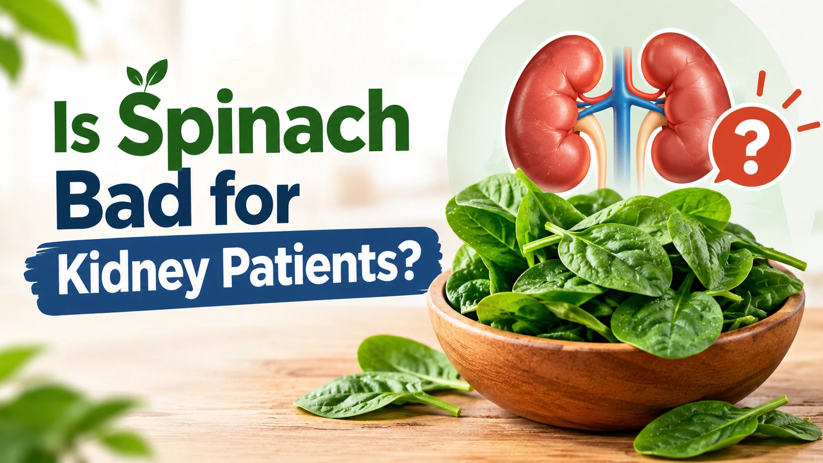 Is Spinach Bad for Kidney Patients?